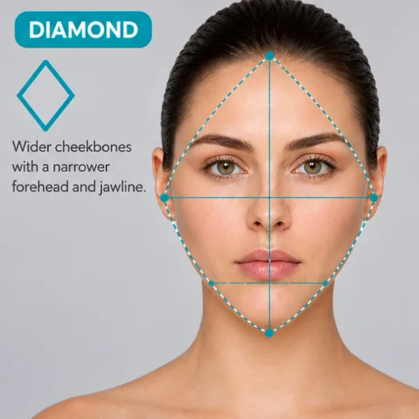 Diamond Face Shape